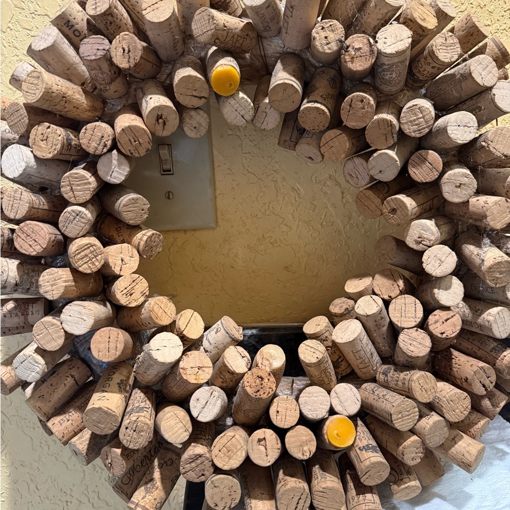 Rustic Cork Wreath - Picture 2 of 3
